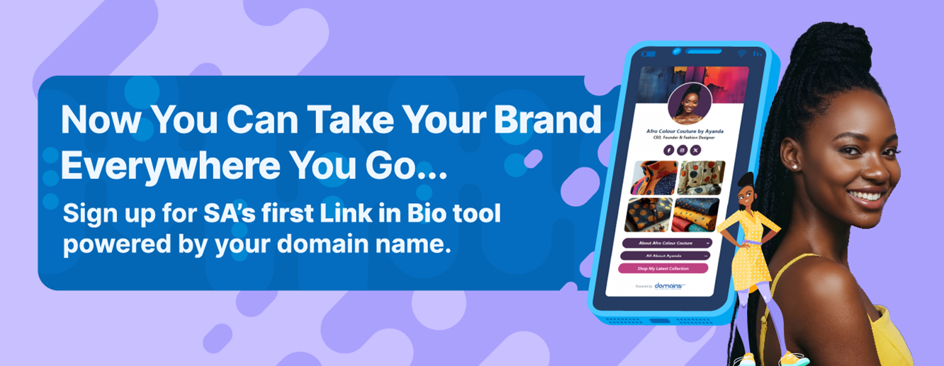 Domains.co.za - Link In Bio